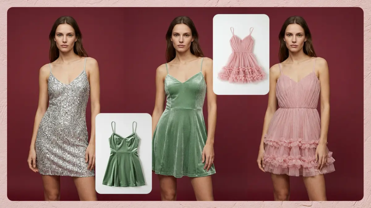 Model fotoğrafında kıyafetin farklı ürünlerle değiştirilmesi örneği